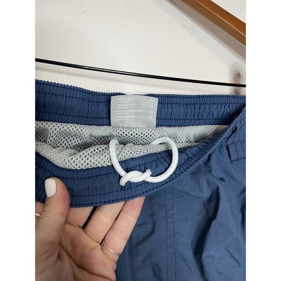 Columbia Men's XL Blue Nylon Swim Shirts Mesh Lined 9" - Picture 7 of 9